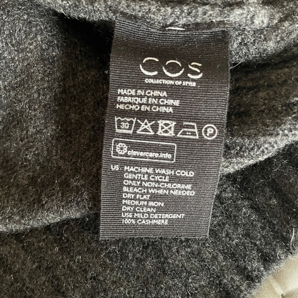 COS Dark Gray Turtleneck Sweater - Picture 2 of 7